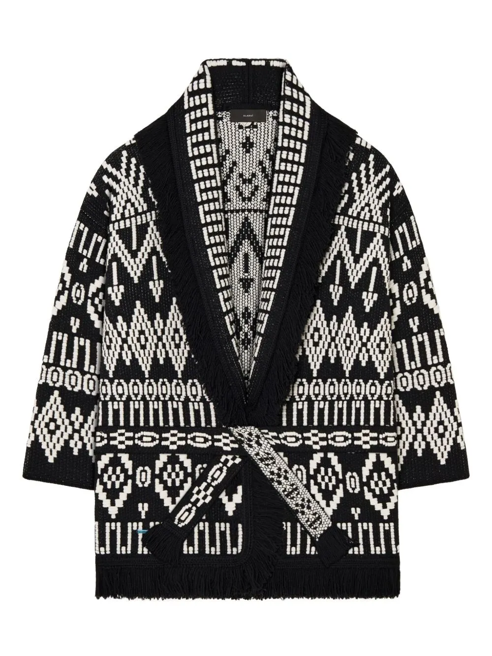 Jungle beat wool blend cardigan