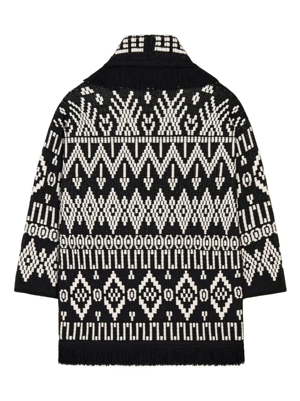 Jungle beat wool blend cardigan