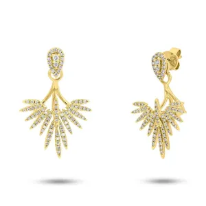 Kate 14K Yellow Gold Ear Jacket Earrings