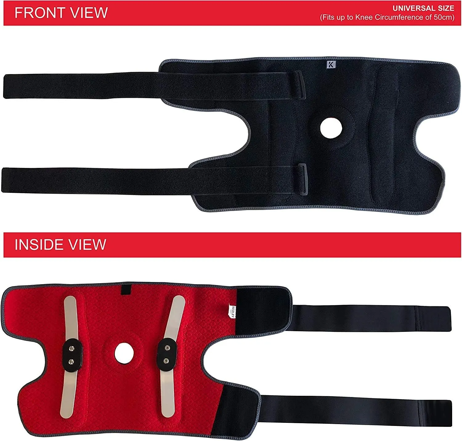 Kedley Aero-Tech Neoprene Hinged Knee Support