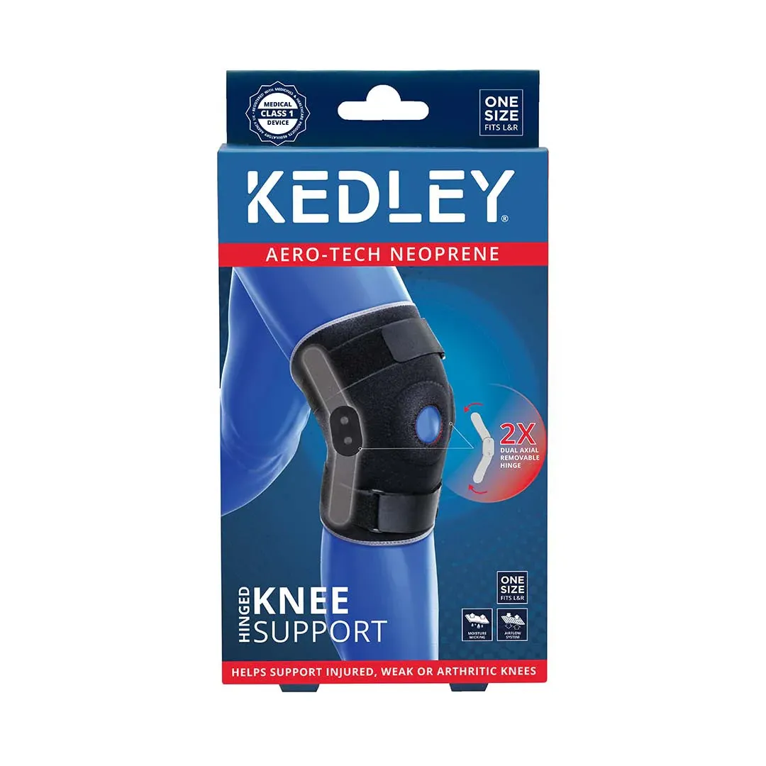 Kedley Aero-Tech Neoprene Hinged Knee Support