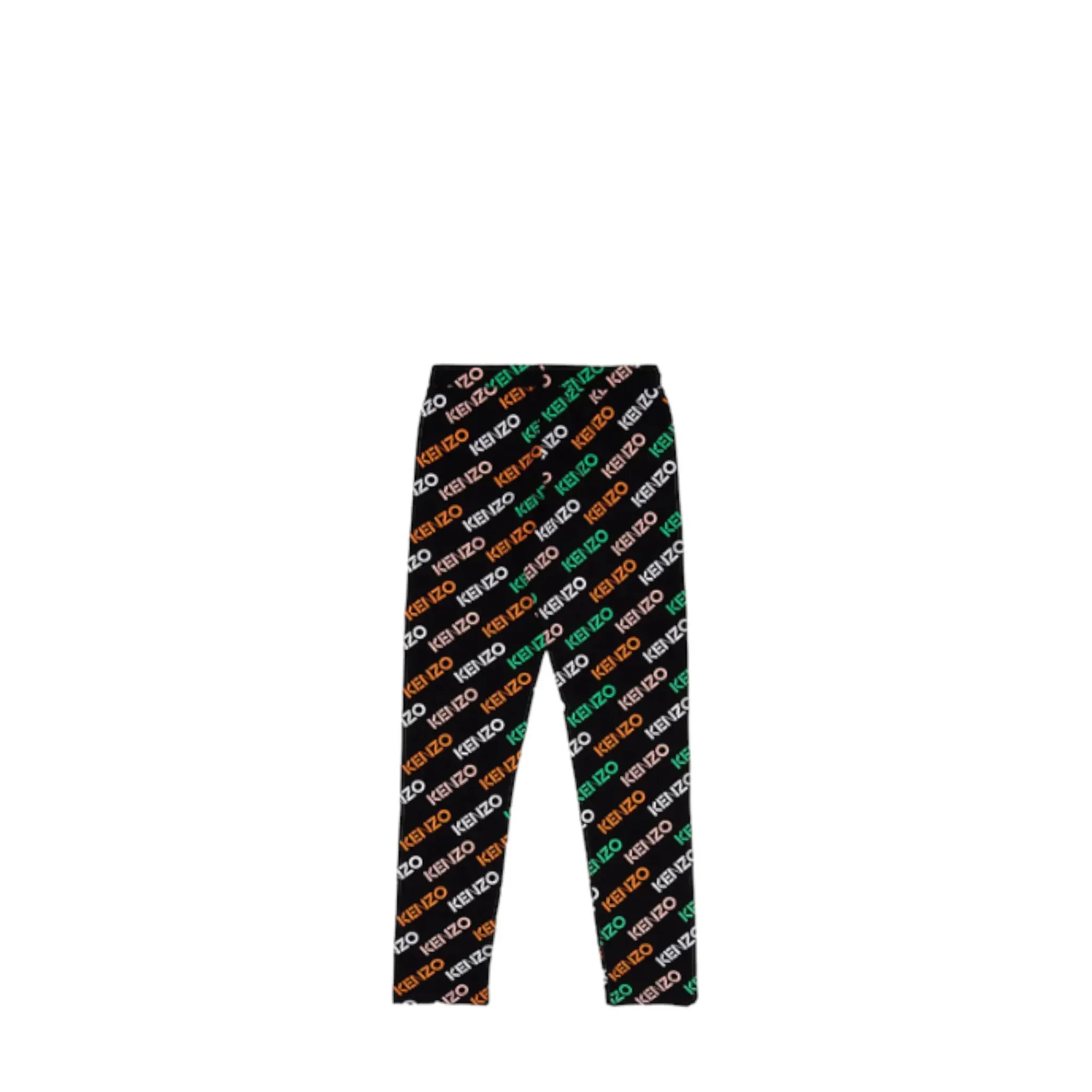 Kenzo Kids Patterned Logo Leggings