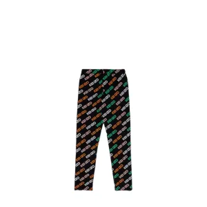 Kenzo Kids Patterned Logo Leggings