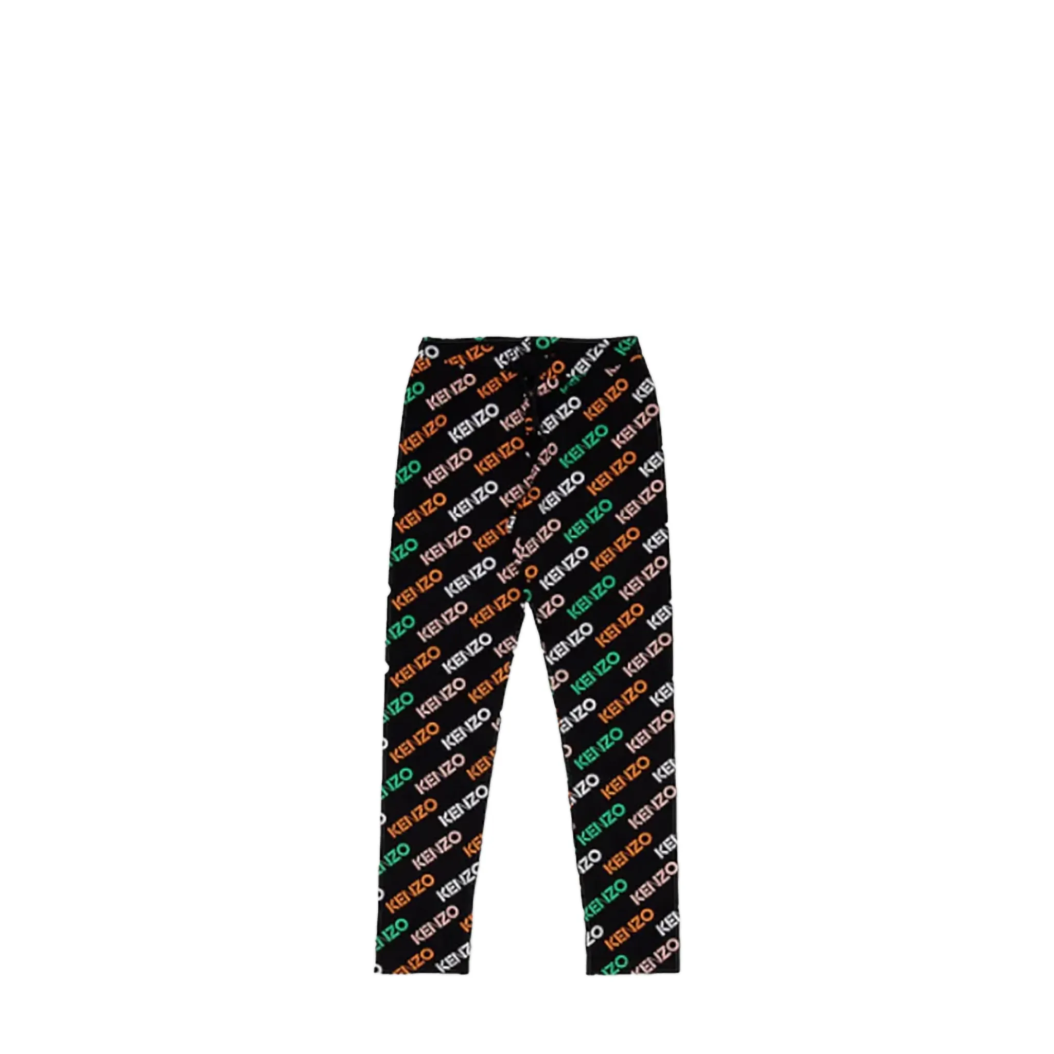 Kenzo Kids Patterned Logo Leggings