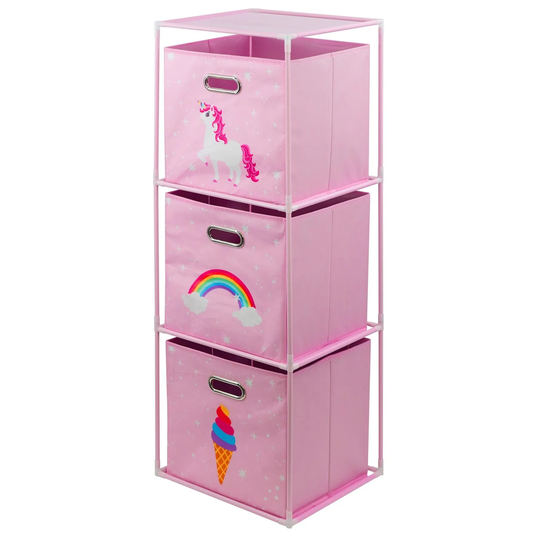 Kids Unicorn Design Storage Cubes