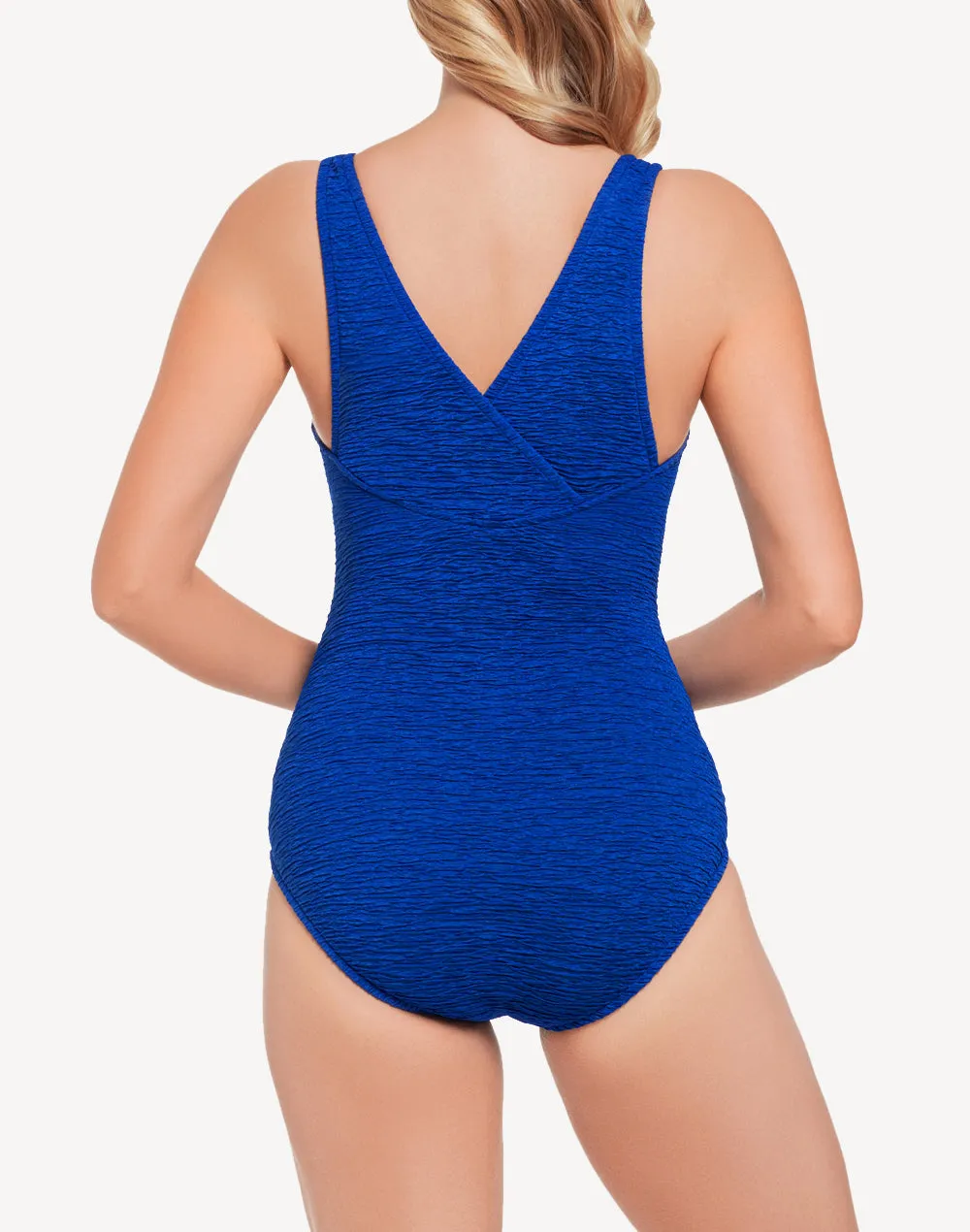 Krinkle Cross Back One Piece