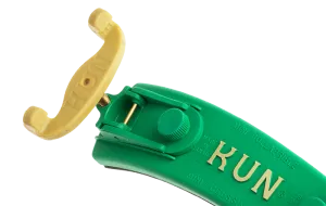 Kun Collapsible Shoulder Rest Violin 1/16-1/4 Green