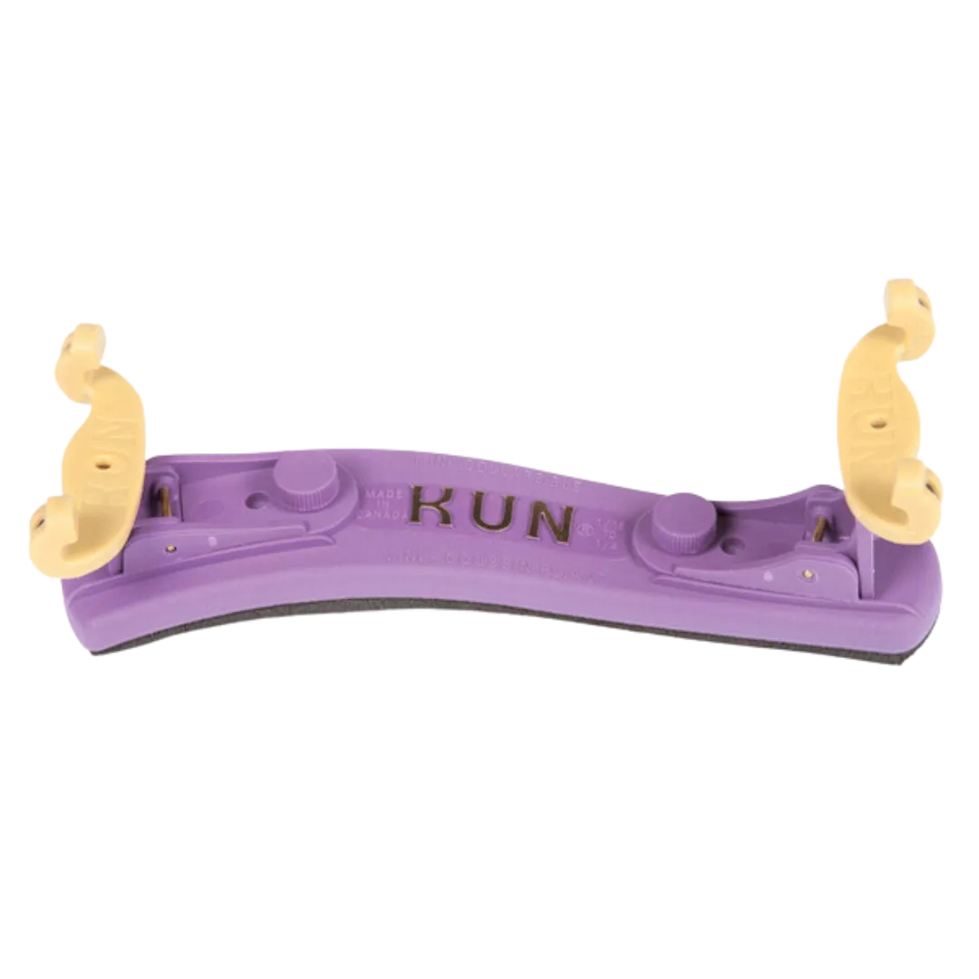 Kun Collapsible Shoulder Rest Violin 1/16-1/4 Purple