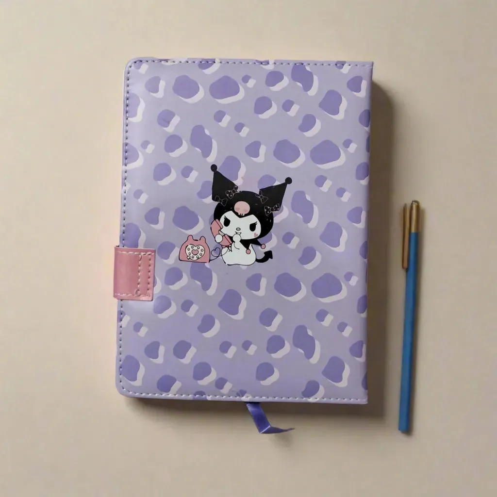 Kuromi & Pochacco Buddies Magnetic B6 Diary
