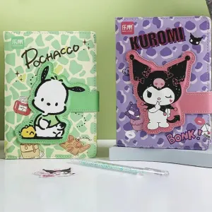 Kuromi & Pochacco Buddies Magnetic B6 Diary