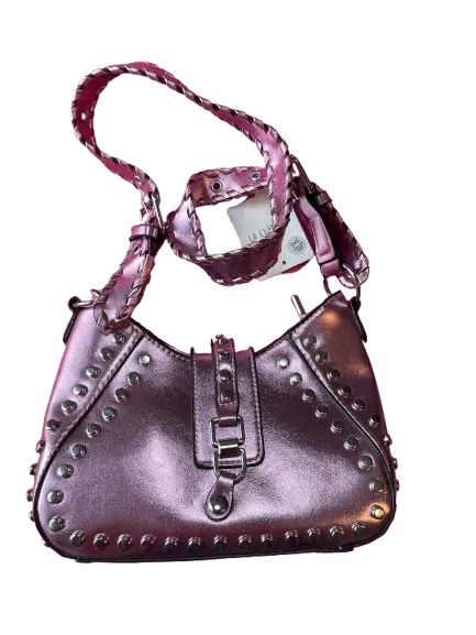 LA Express Pink Shiny Purse