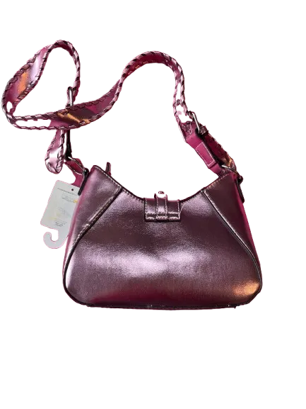 LA Express Pink Shiny Purse