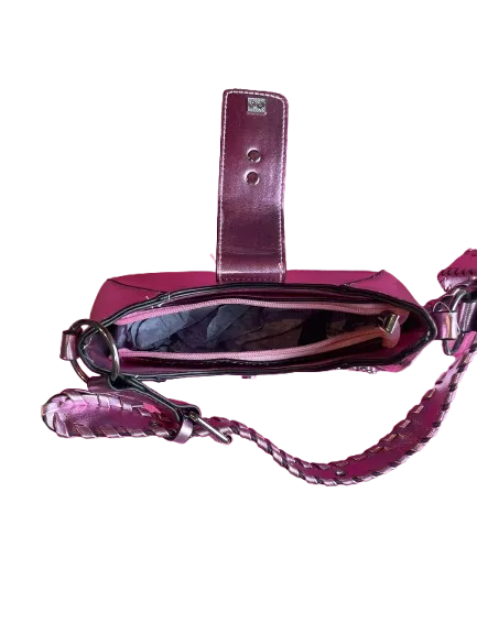 LA Express Pink Shiny Purse