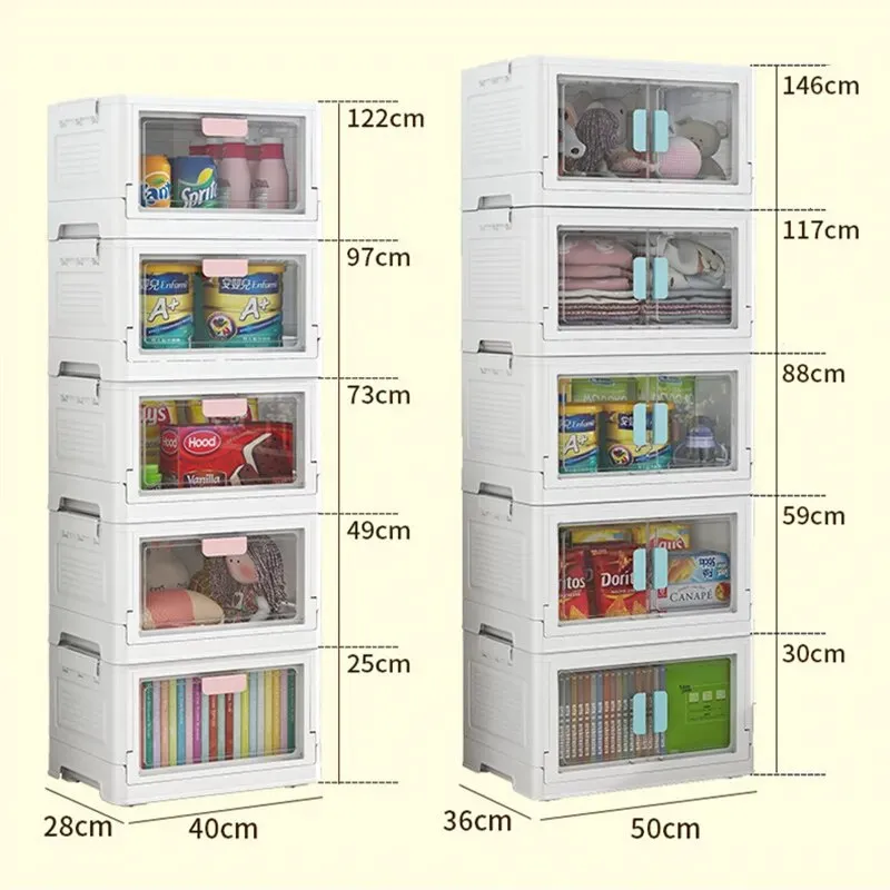 Large Capacity Single Door Open Storage Box