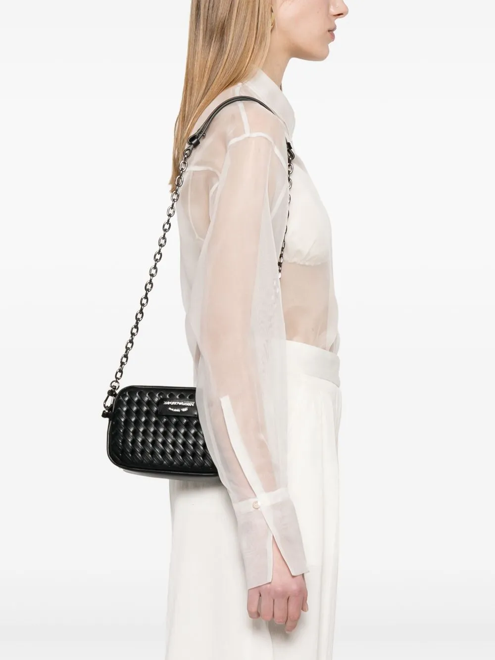 Leahter camera bag