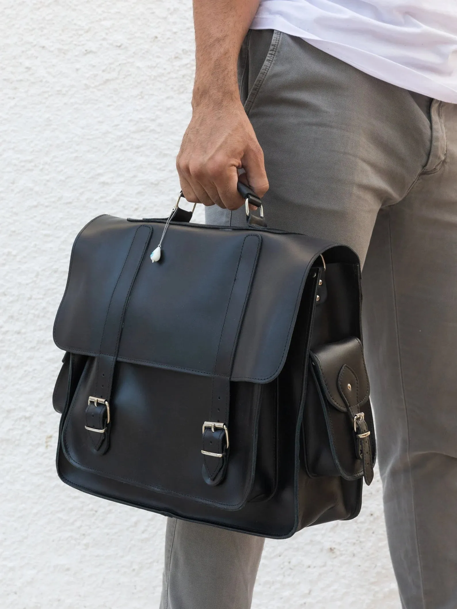 Leather Briefcase, Leather Messenger Bag