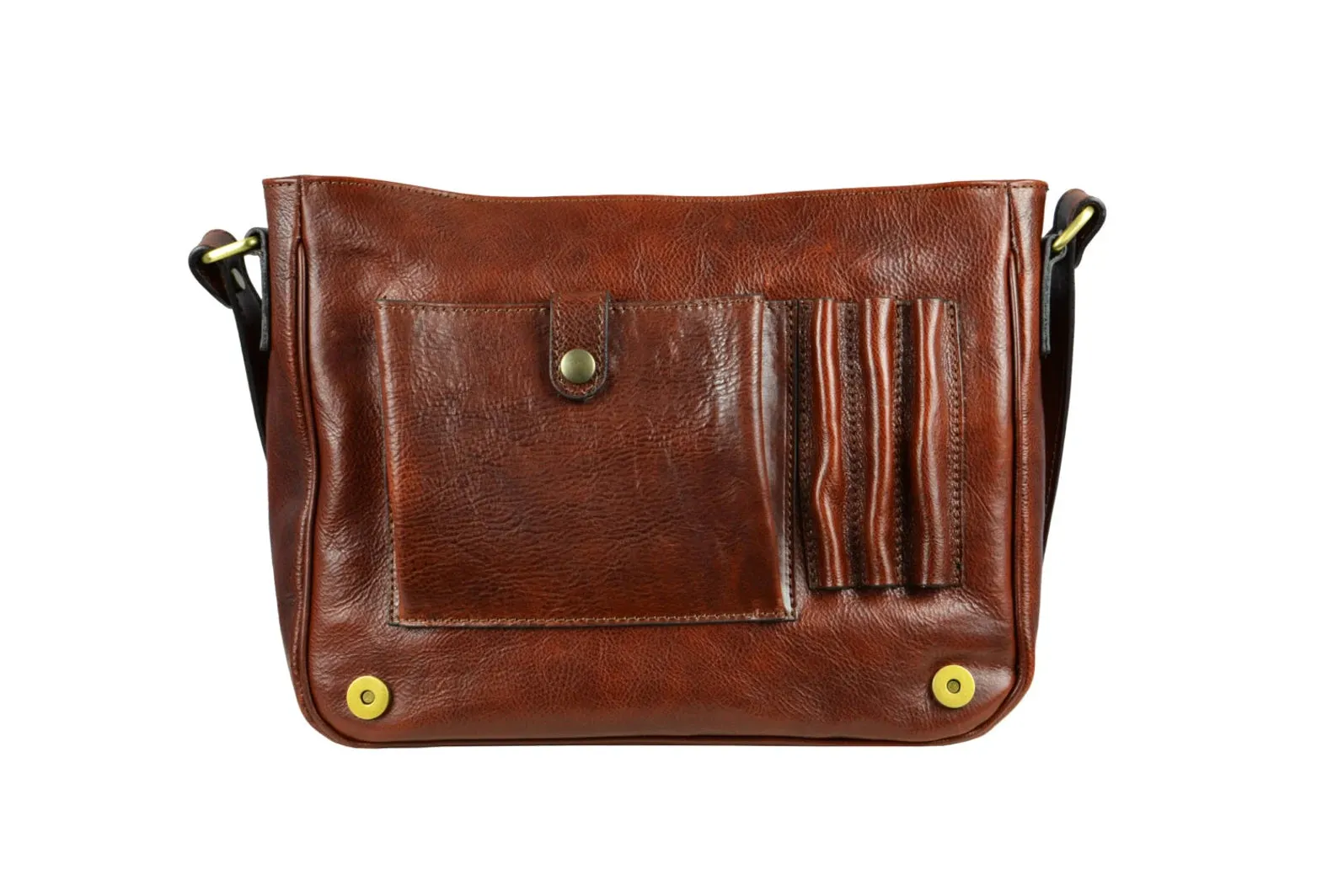 Leather Messenger Bag, Travel Bag