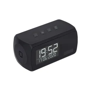LED Clock Spy Video Camera 1 Year Battery Life Wireless WiFi 1080p HD Video DVR