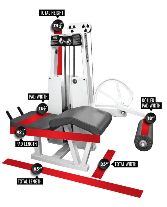 LEGEND FITNESS LEG CURL - 912