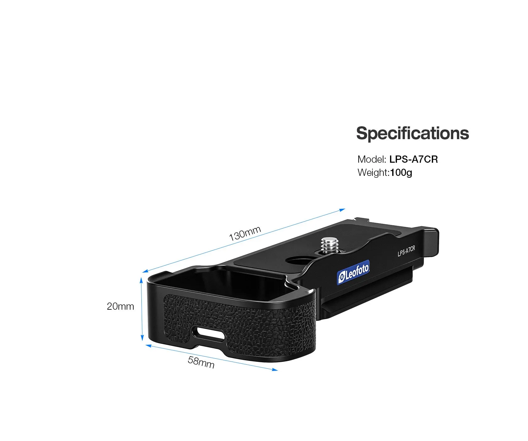 Leofoto LPS-A7CR/A7C II L Plate for Sony A7CR/A7C II | Arca Compatible