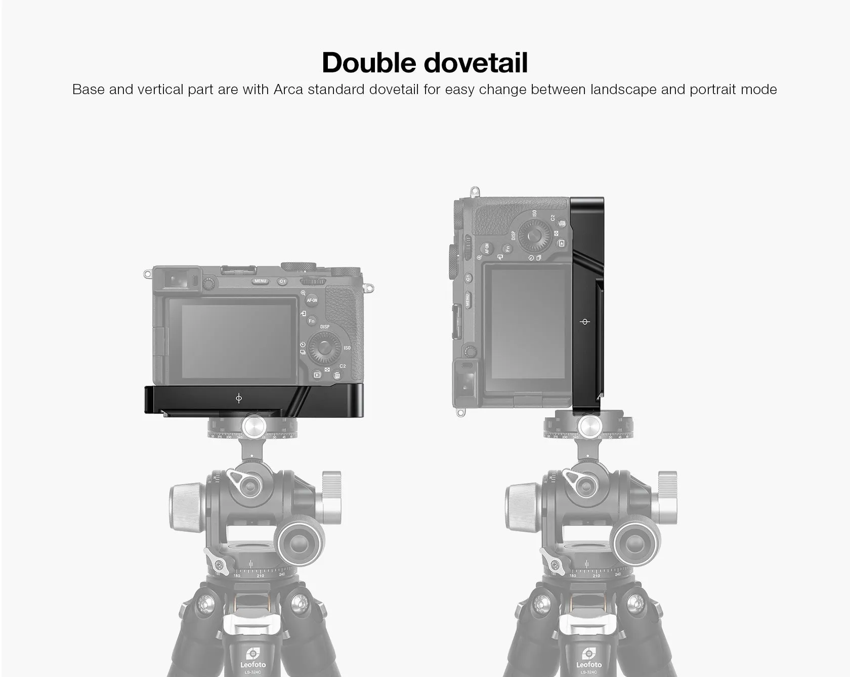 Leofoto LPS-A7CR/A7C II L Plate for Sony A7CR/A7C II | Arca Compatible