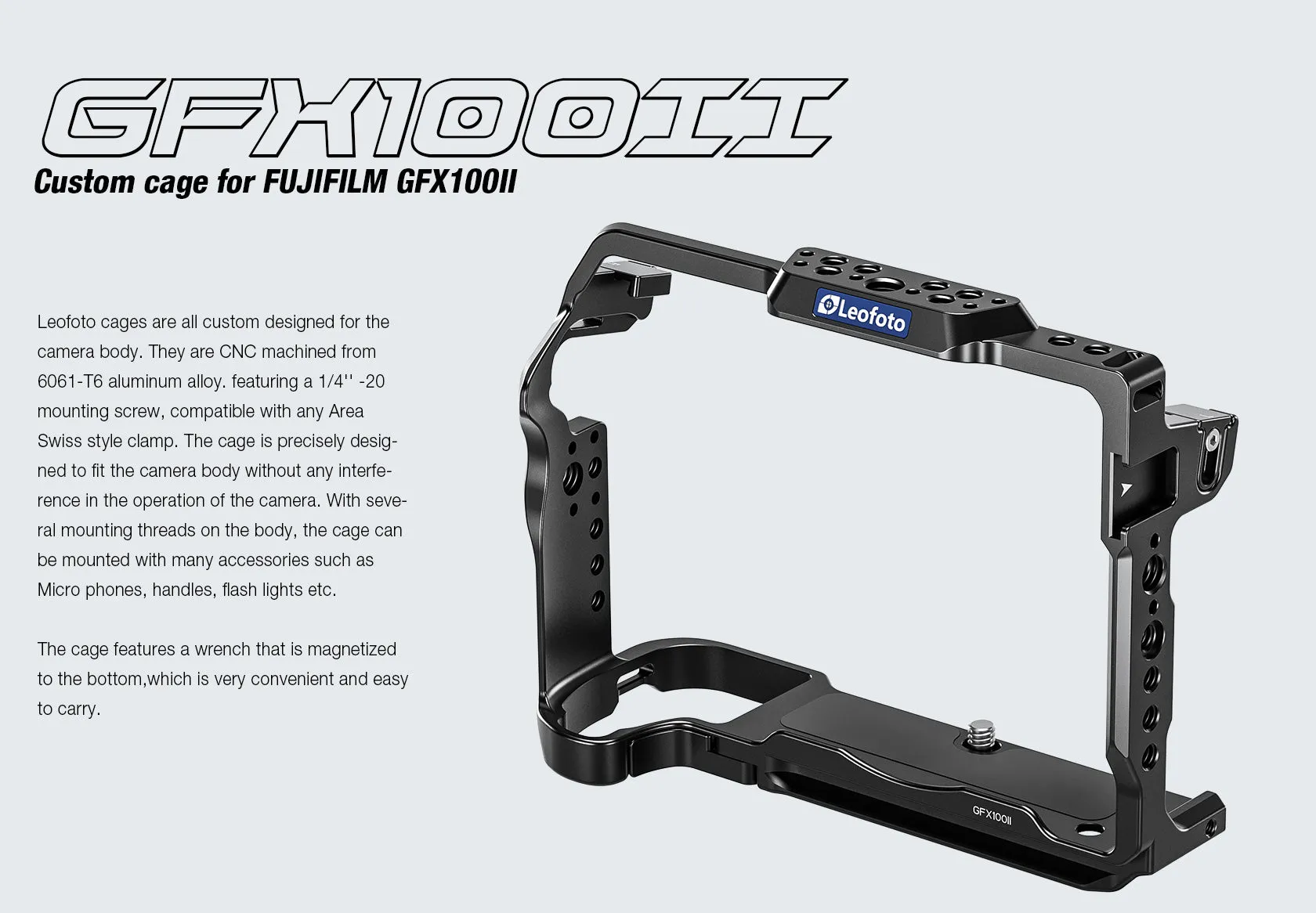 Leofoto Zf Camera Cage for Nikon Zf Camera