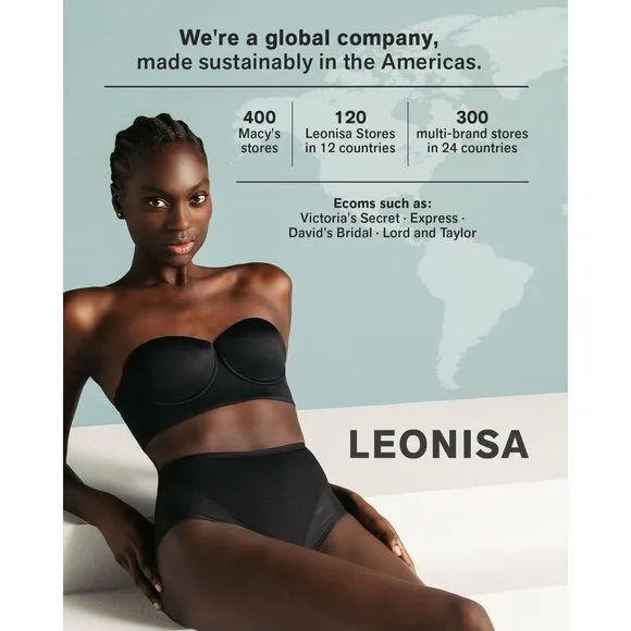 Leonisa Strapless Underwire Bras for Women Full Coverage - Supportive Bras for