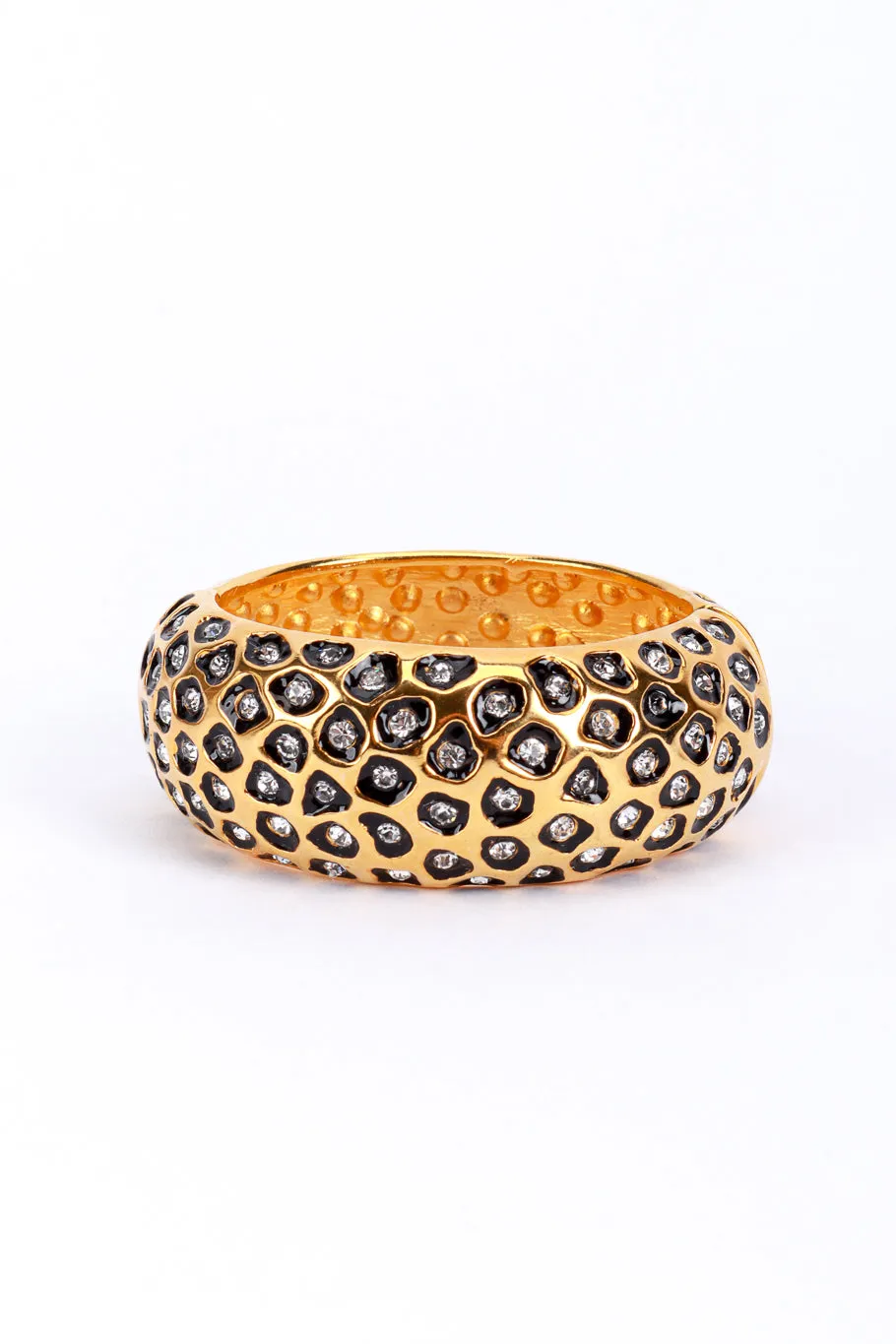 Leopard Spots Rhinestone Bracelet