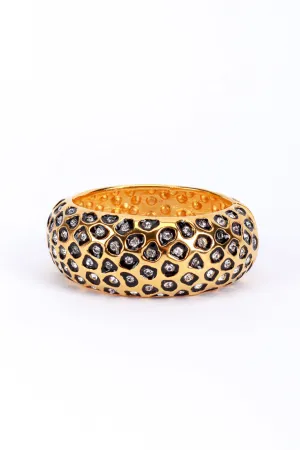 Leopard Spots Rhinestone Bracelet
