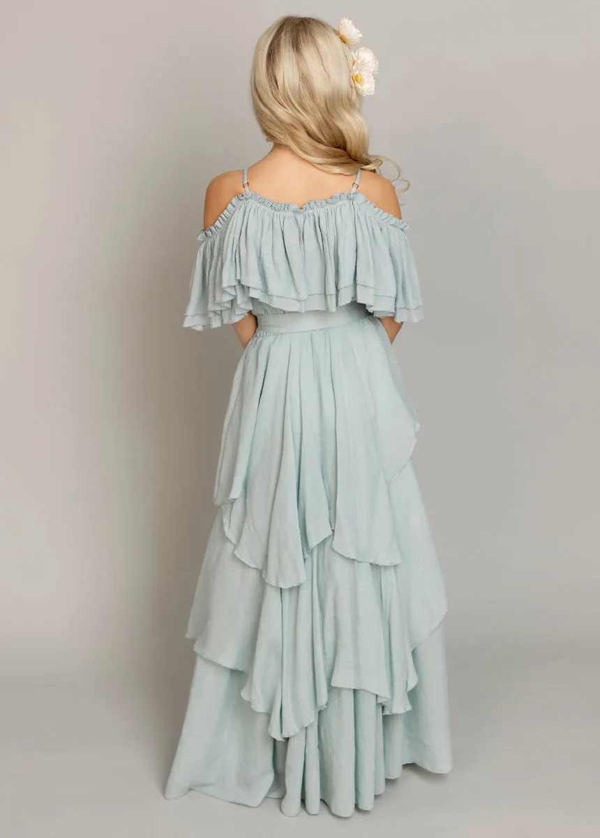 Litta Dress in Pale Blue