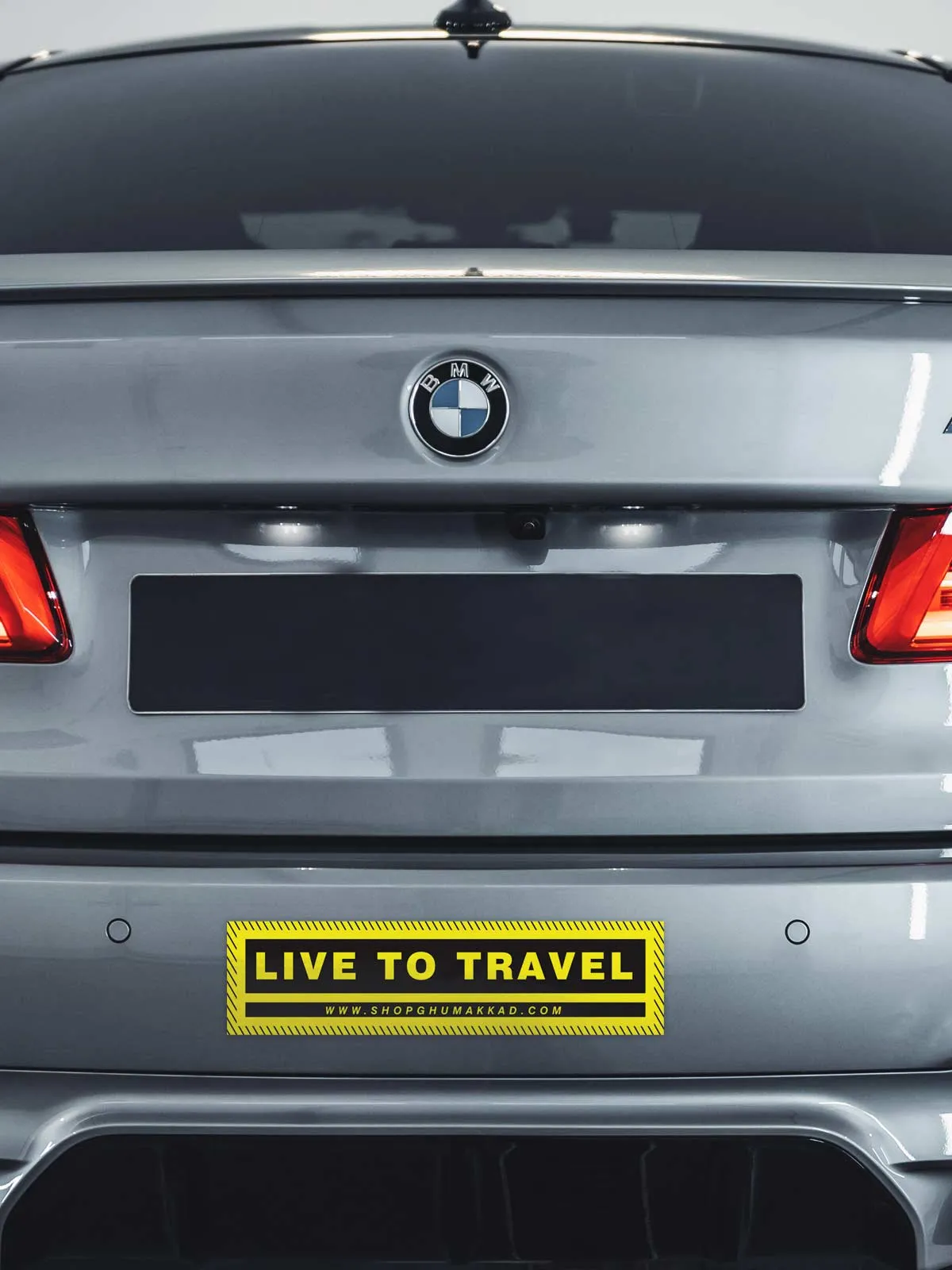 Live To Travel | Laptop / Car Sticker