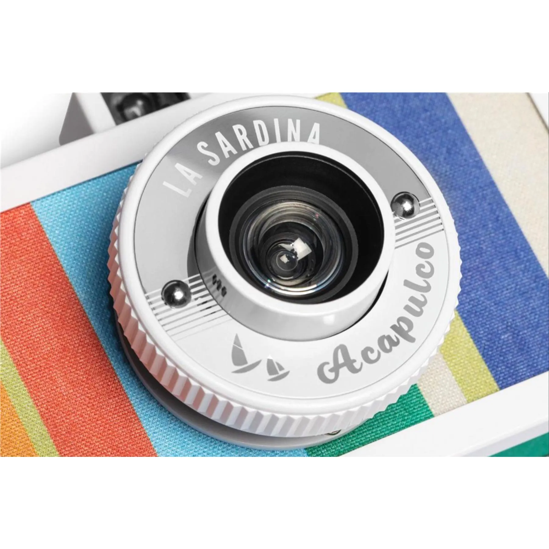 Lomography La Sardina Acapulco 35mm Camera and Flash
