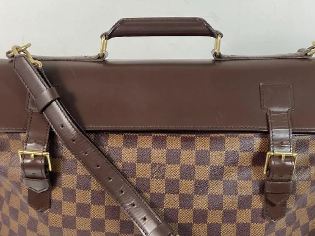 Louis Vuitton Limited Edition Damier Ebene Clipper Anniversary