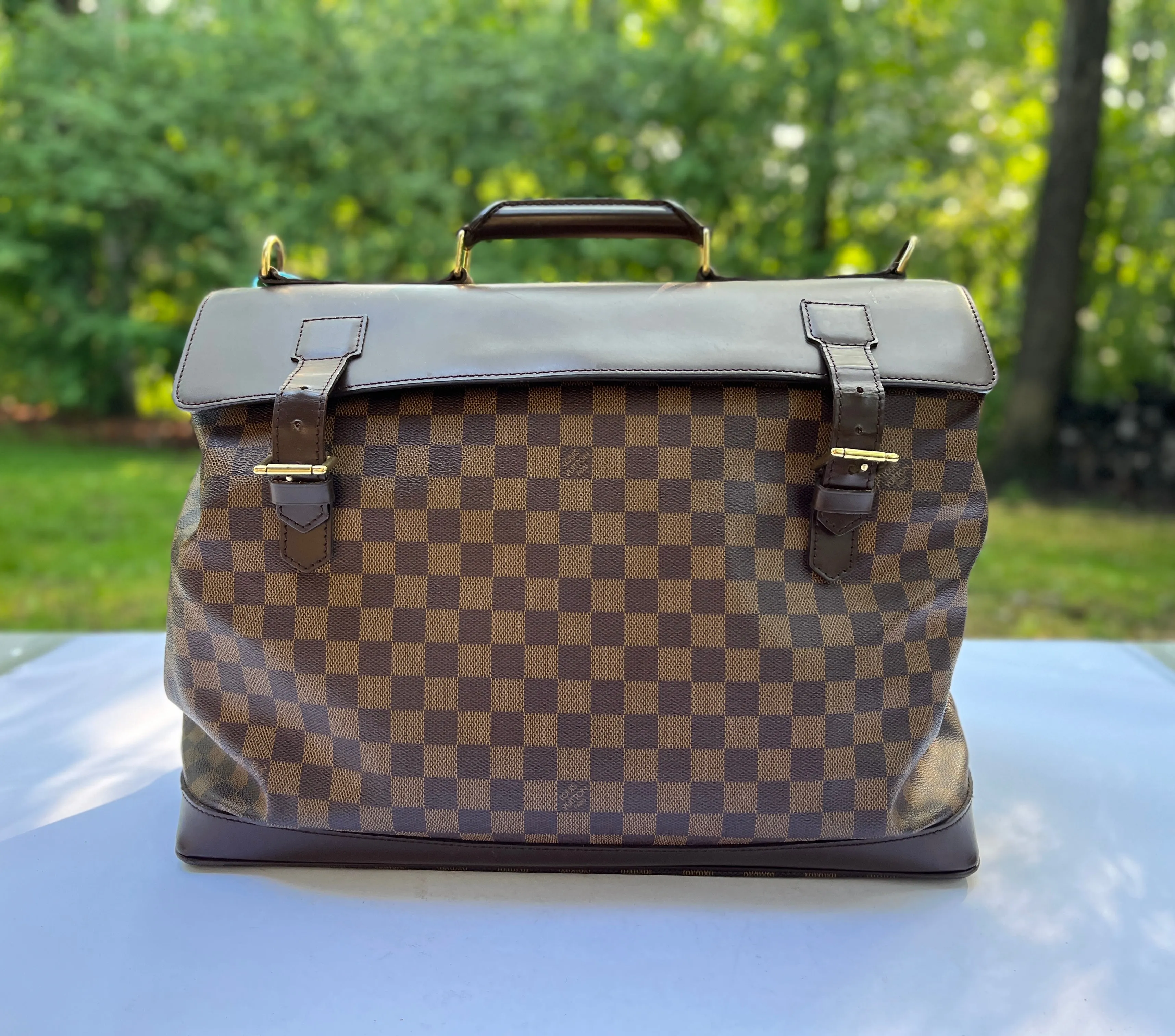 Louis Vuitton Limited Edition Damier Ebene Clipper Anniversary