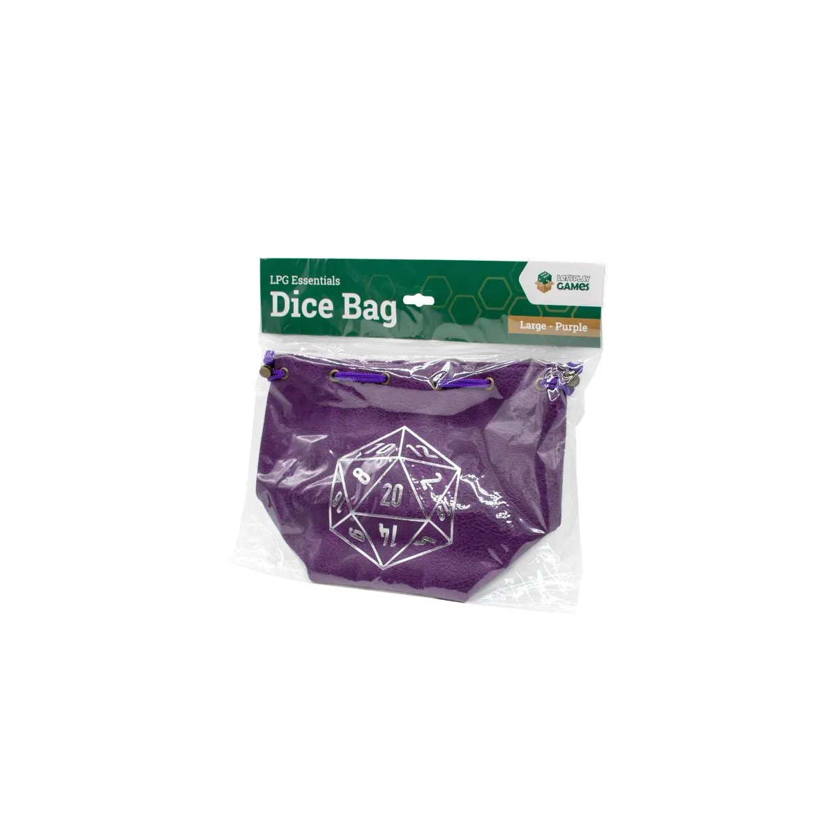 LPG Large Dice Bag - Purple