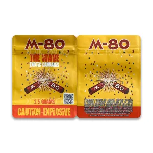 M80 Mylar Bag 3.5 Grams