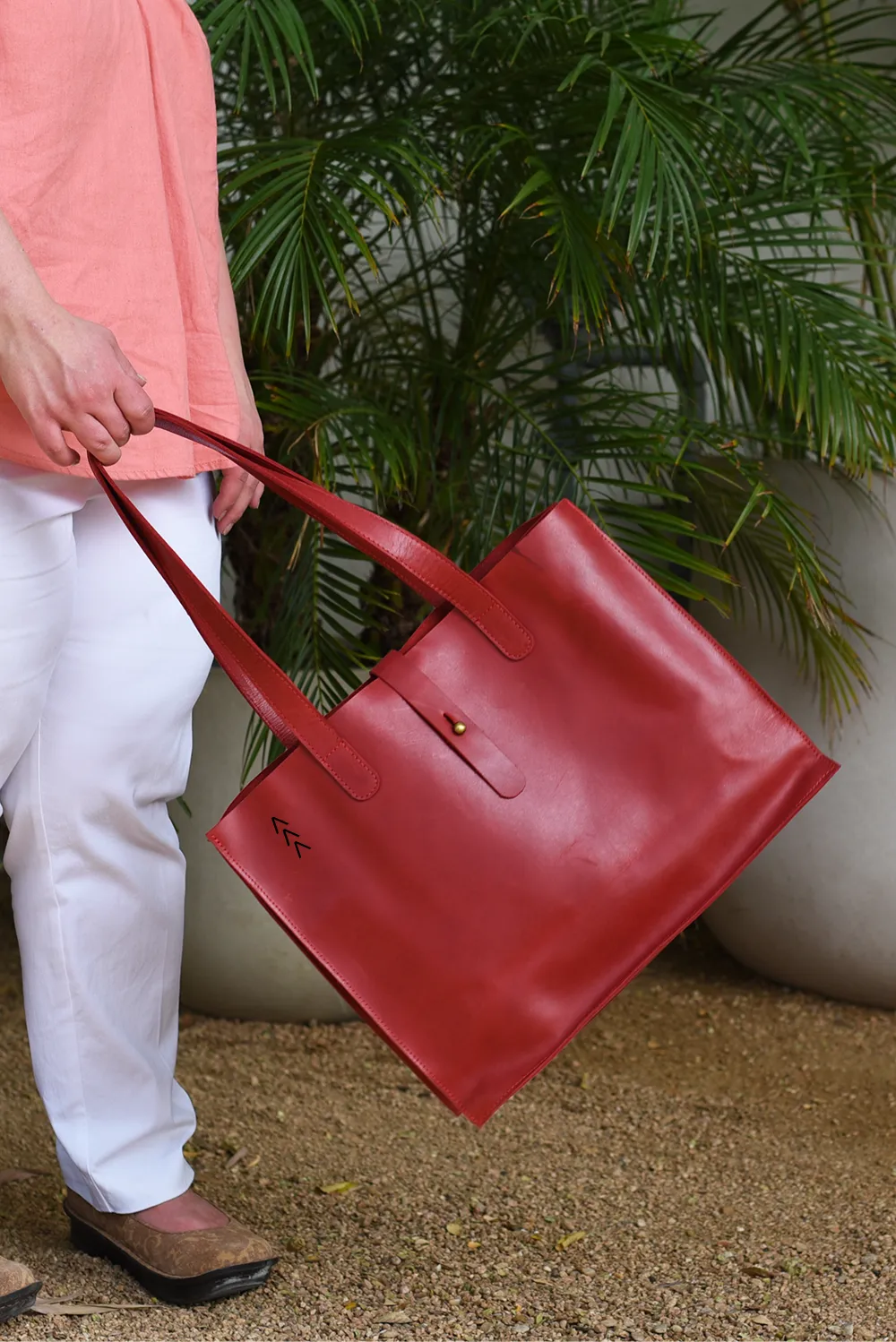 MADE TO ORDER - DS Large Leather Handbag