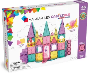 MAGNA TILES Castle DLX   microMAGS 48 Pce