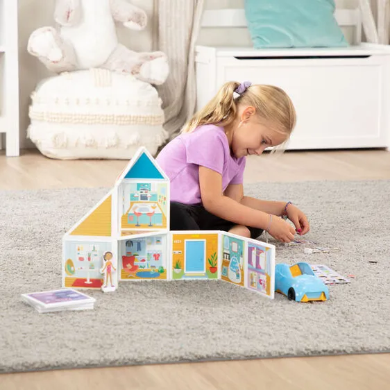 MAGNETIVITY BUILDING PLAY SET - OUR HOUSE (D)