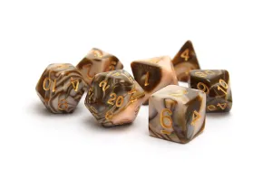 Marble Dice | Caramel Latte