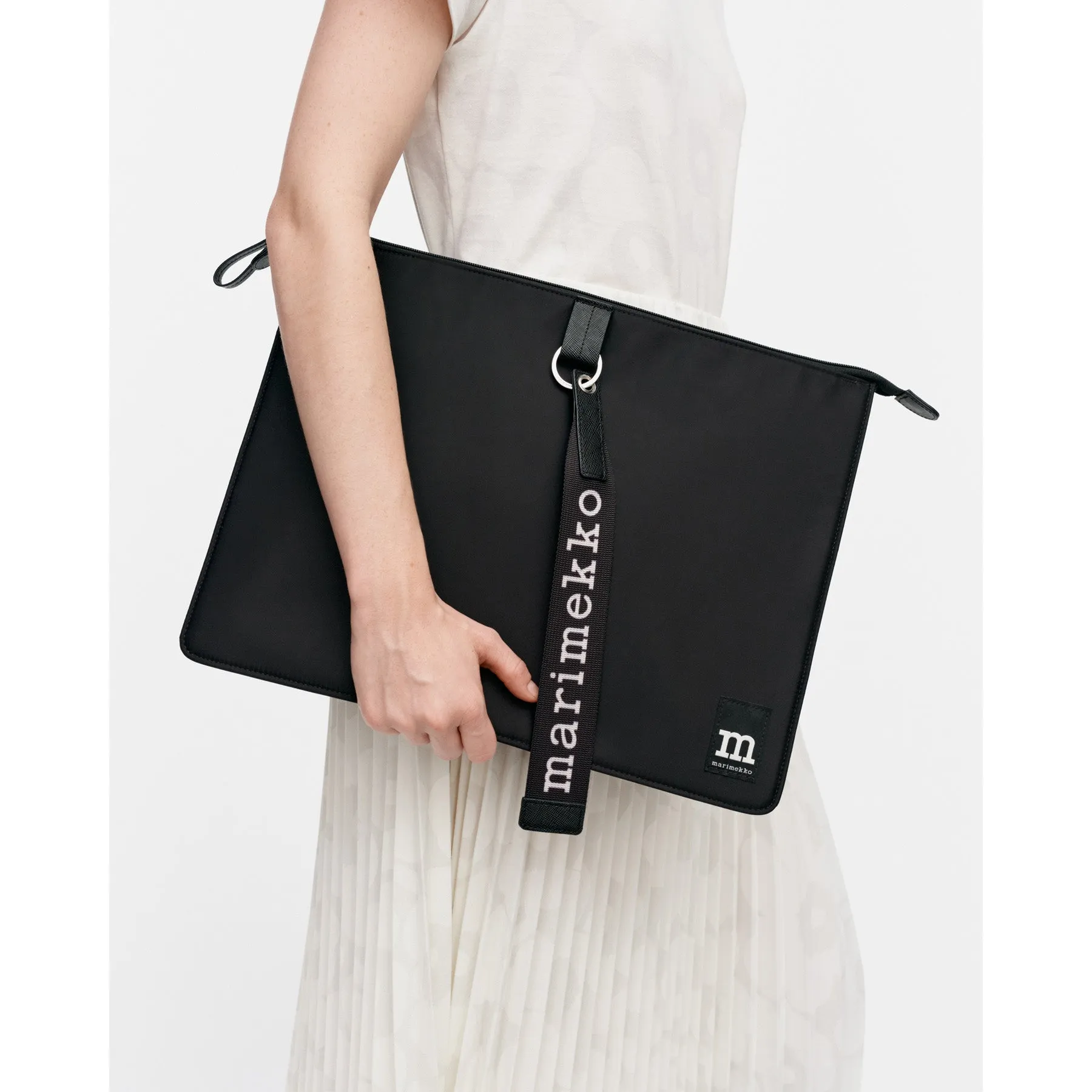 Marimekko Laptop Sleeve Solid Black