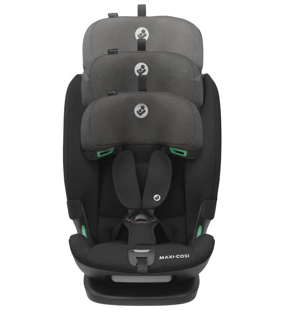 Maxi Cosi Titan Plus i-Size 1/2/3 Car Seat - Authentic Black