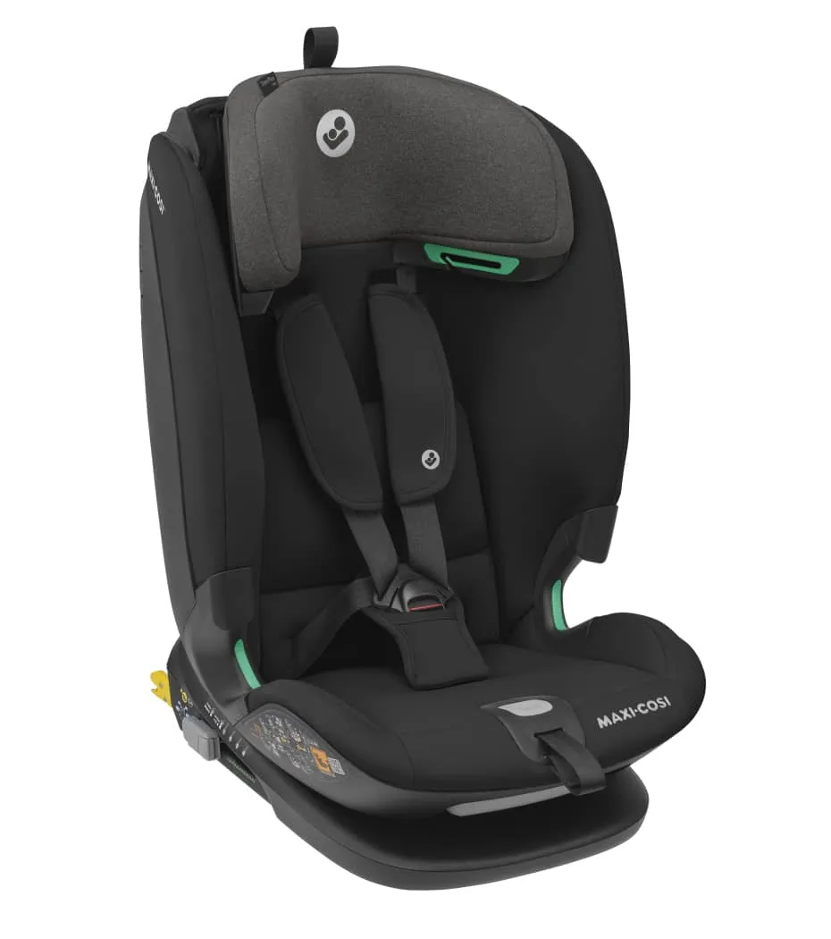 Maxi Cosi Titan Plus i-Size 1/2/3 Car Seat - Authentic Black
