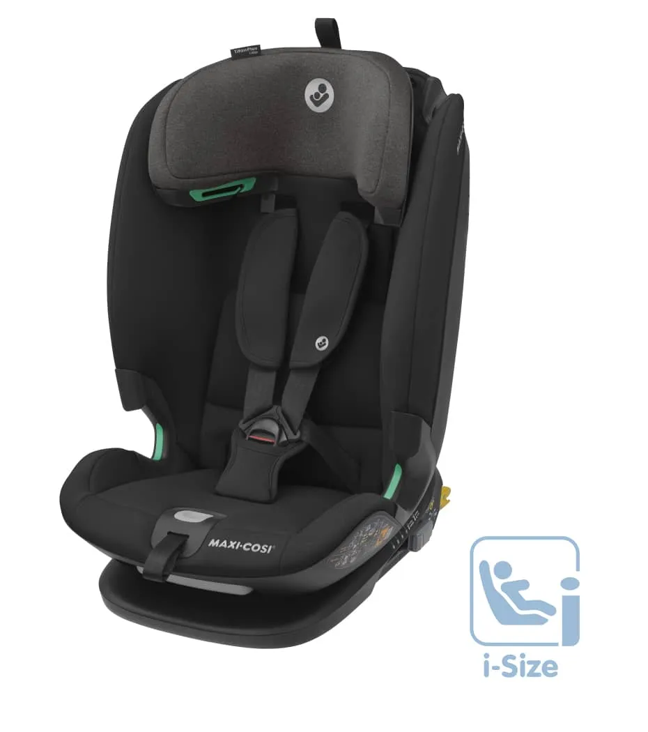 Maxi Cosi Titan Plus i-Size 1/2/3 Car Seat - Authentic Black
