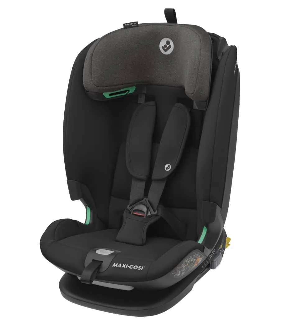 Maxi Cosi Titan Plus i-Size 1/2/3 Car Seat - Authentic Black