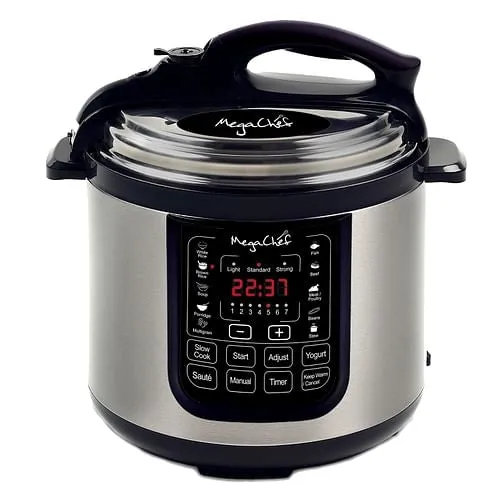 Megachef 8 Quart Digital Pressure Cooker with 13 Pre-set Multi