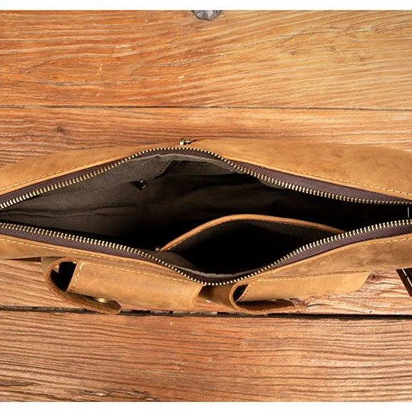 Mens Crossbody Leather Pack Sling