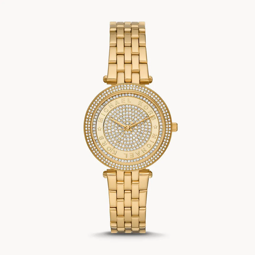 Michael Kors Darci Gold Stainless Steel Women's Watch - MK4673