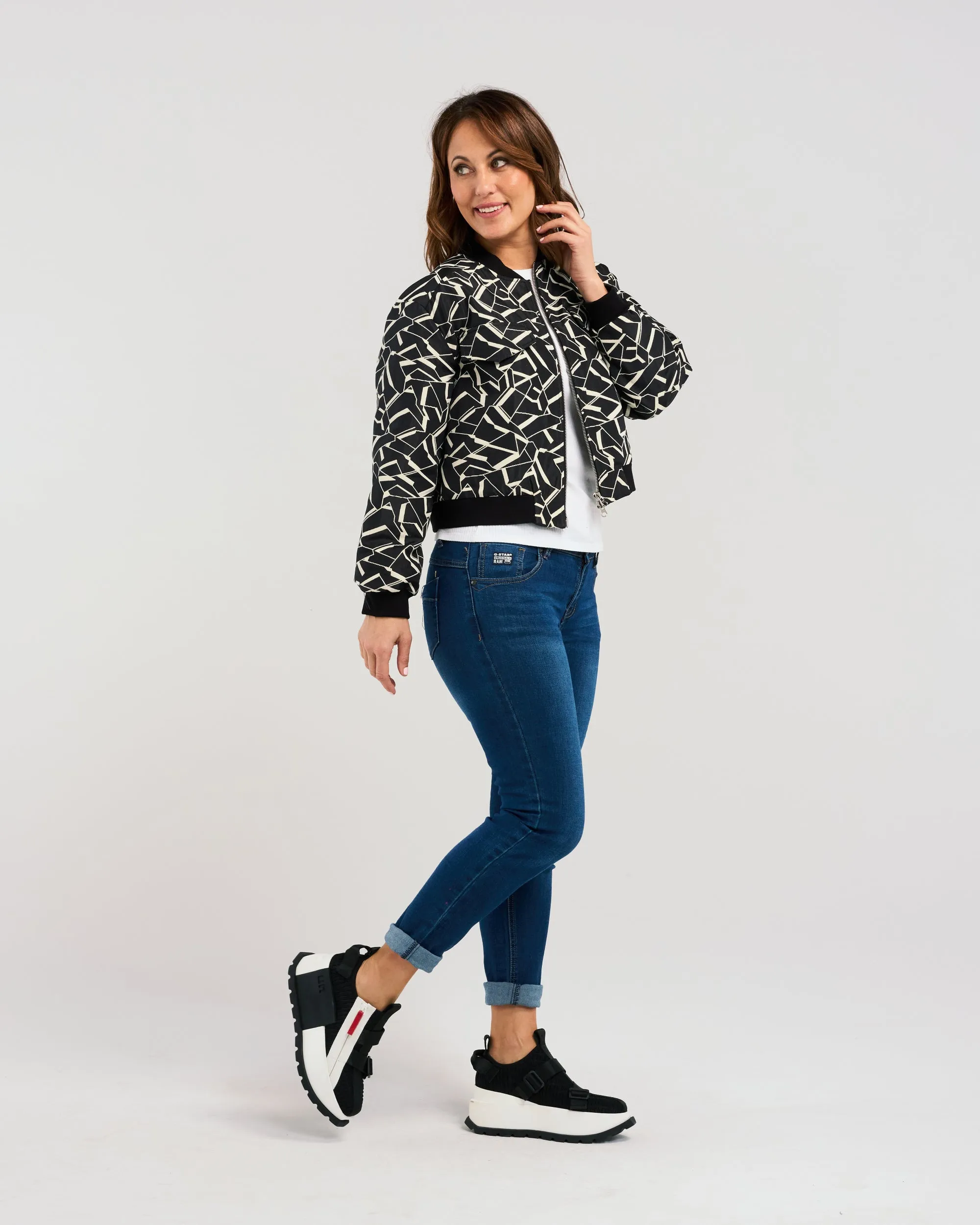 Mila Jacket | Geometric | Zafina