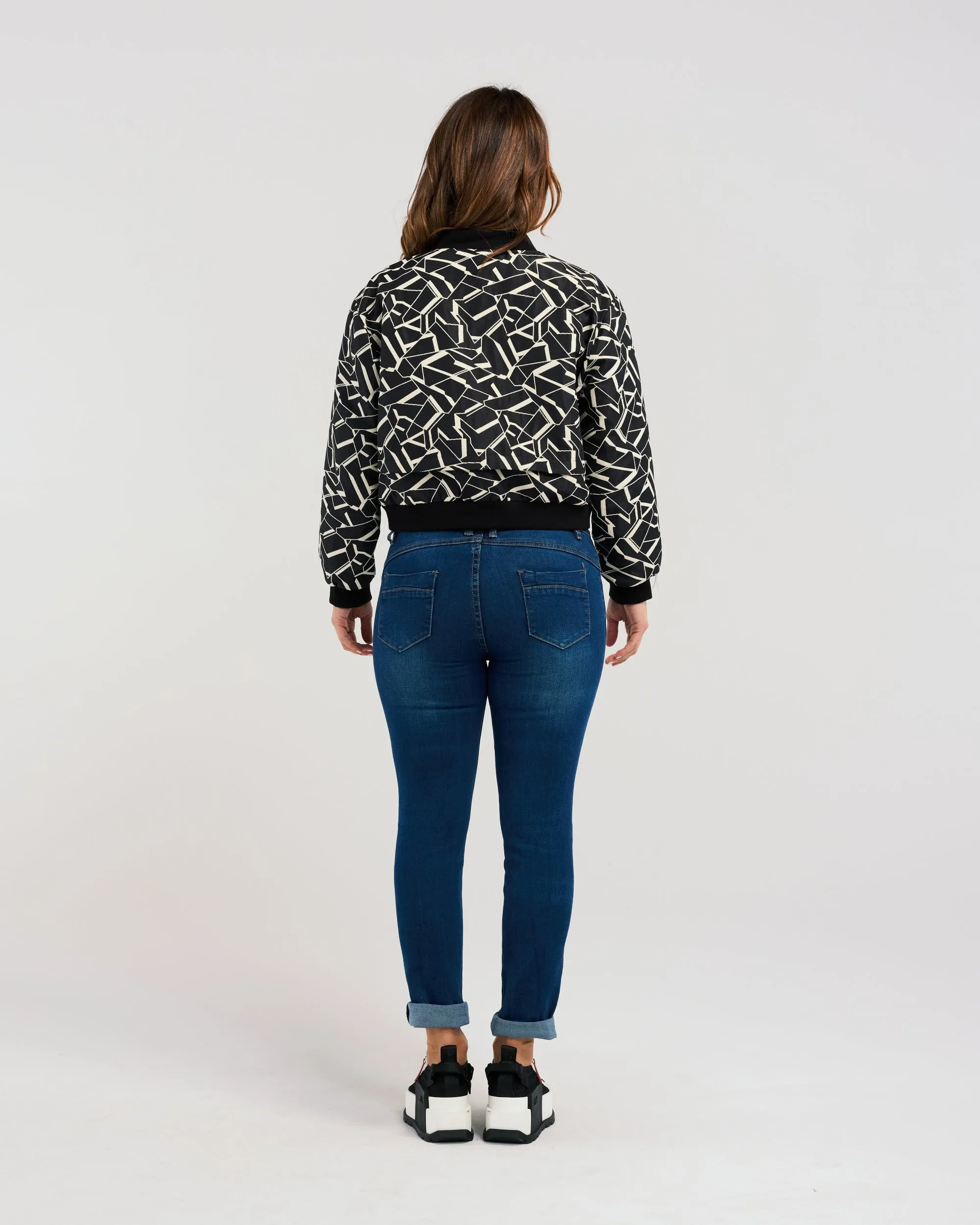 Mila Jacket | Geometric | Zafina